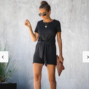 Ridley Business Tye Front Romper
